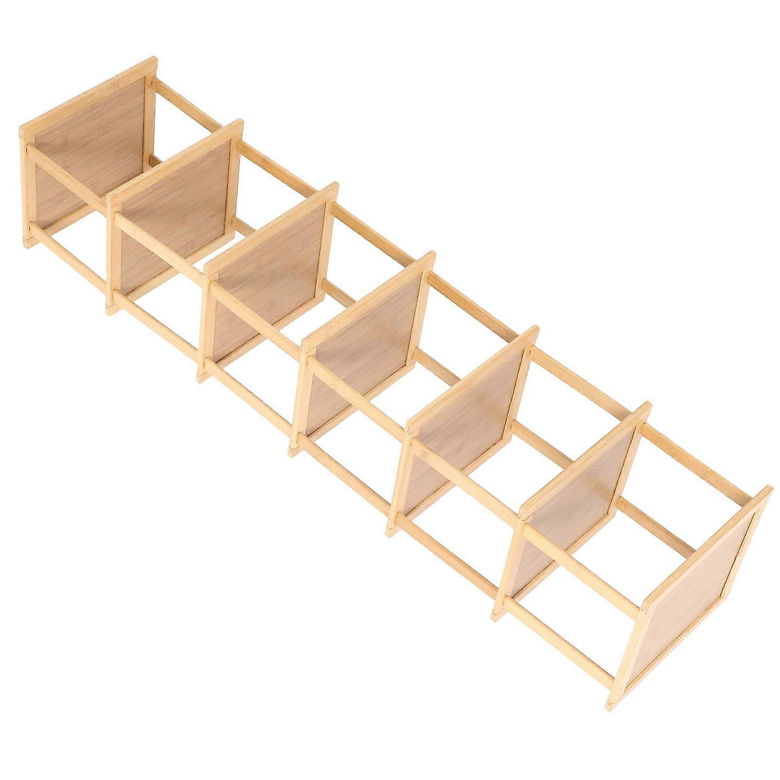 Bamboo Shoe Rack Organizer for Storage Use 1Set with 7 Layers