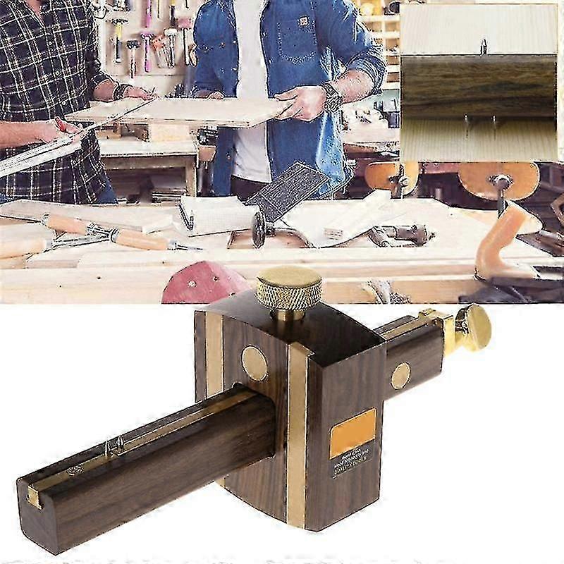 Marking gauge woodworking mortise sliding mark scraper adjustable head meter