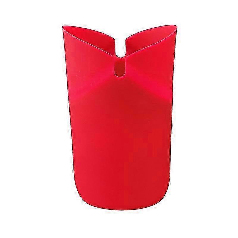 Red microwave popcorn bowl