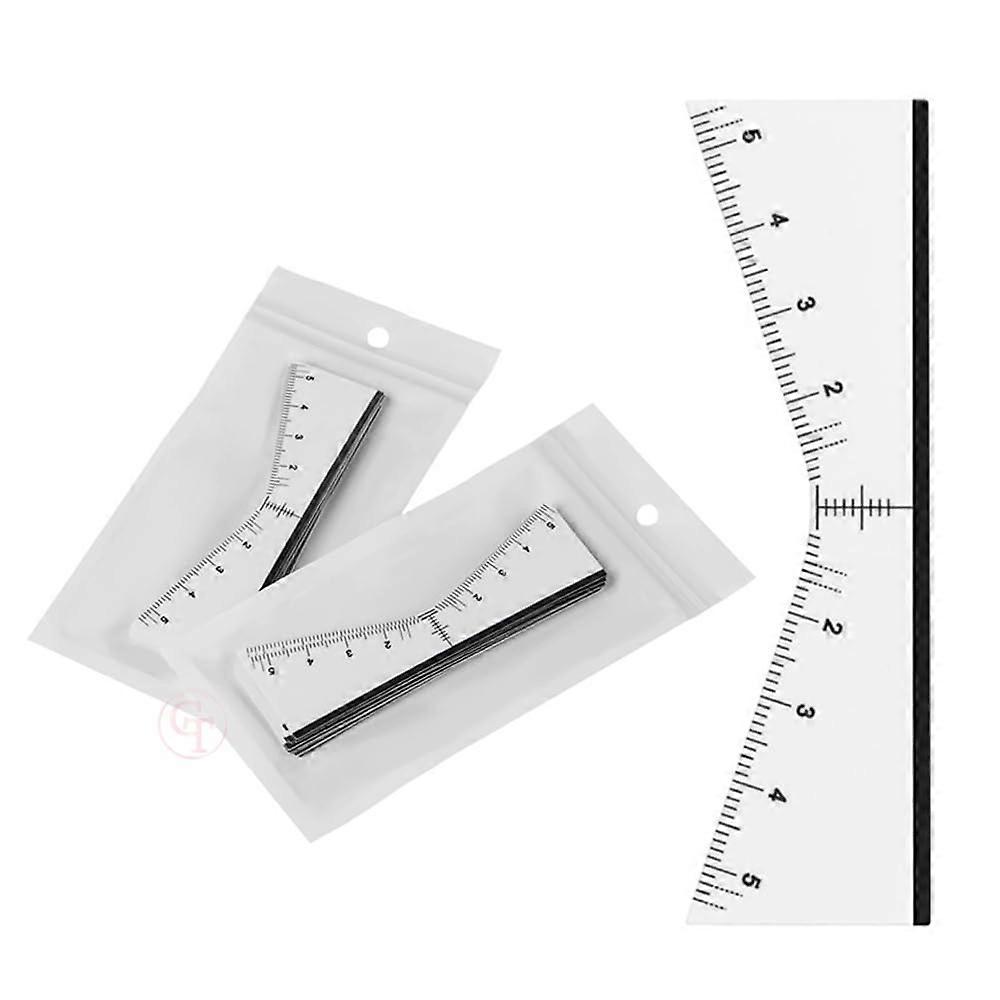 25pcs Disposable Microblading Eyebrow Stencil Stickers for Accurate Brow Positioning and Shaping