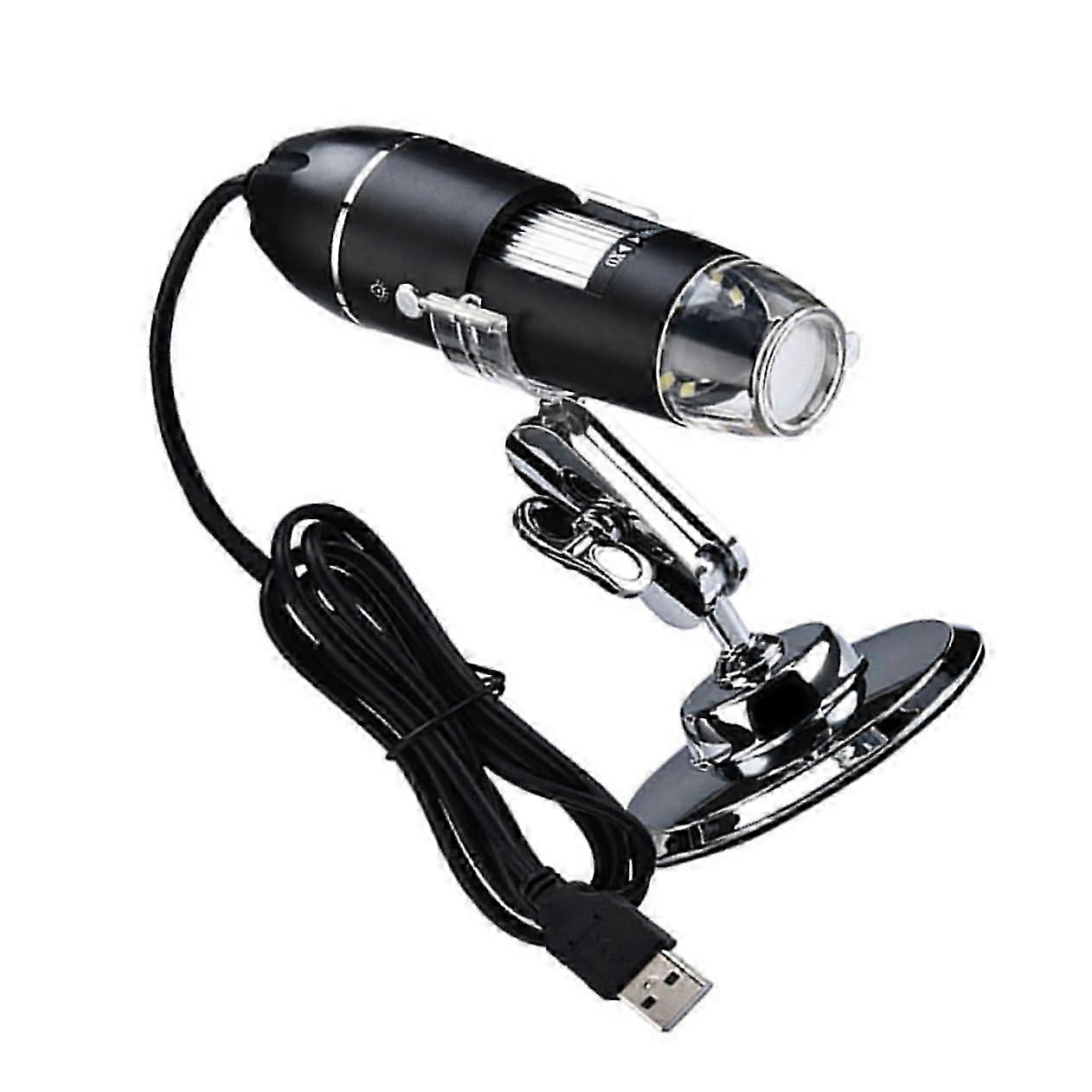 Digital USB Microscope with Stand,  Definition for Insect Observation and Home Education
