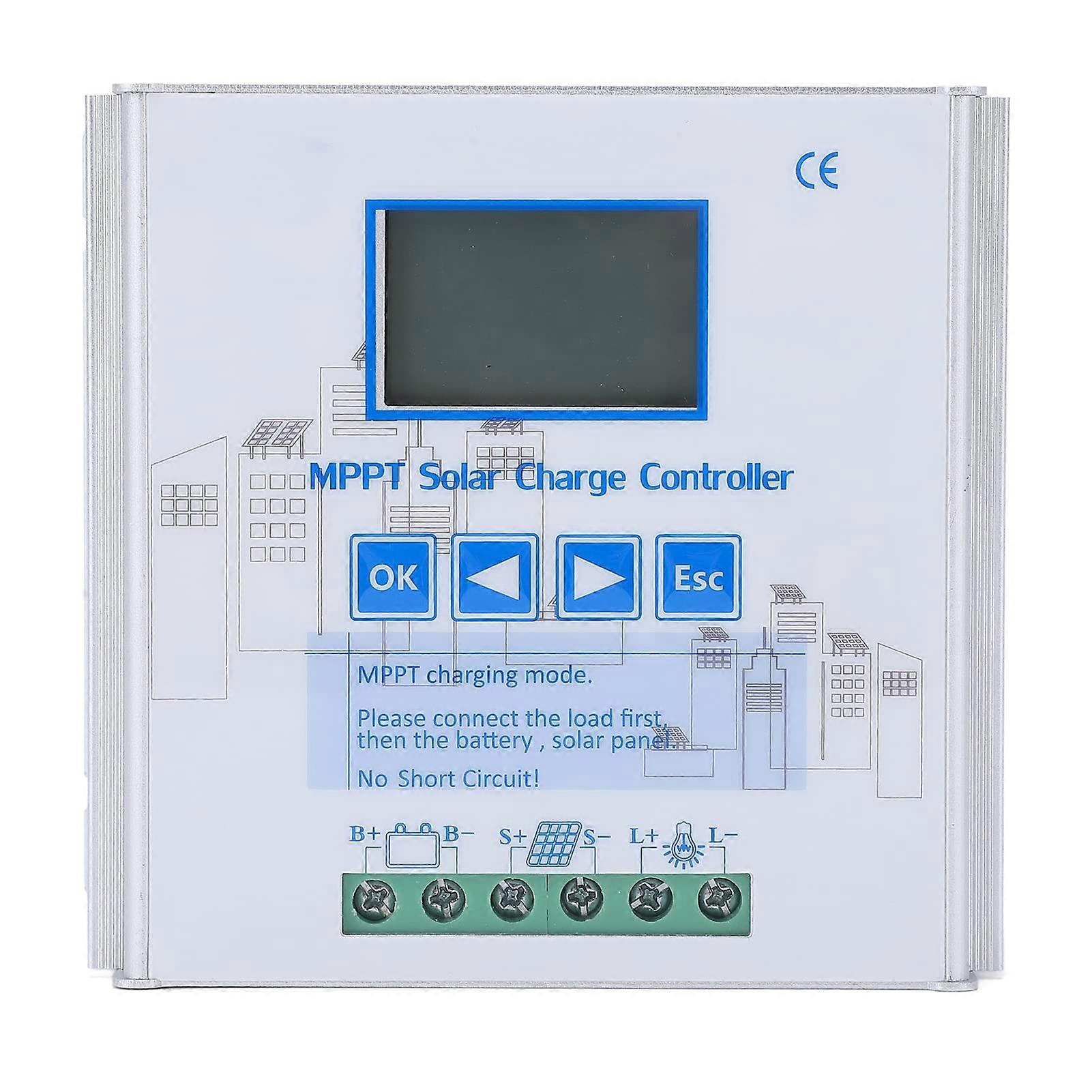 MPPT Solar Charge Controller 30A  Efficiency 12V 24V for Off Grid Systems with Max Power Tracking