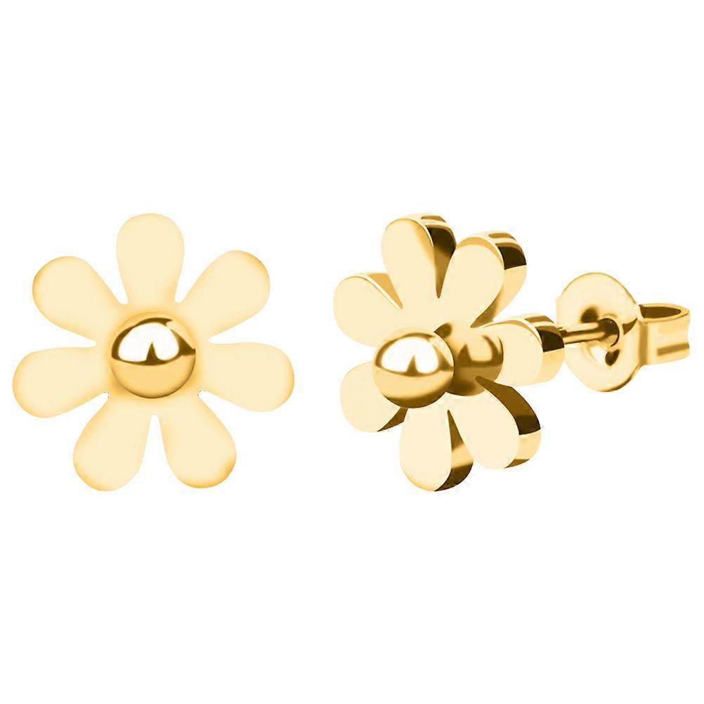 Daisy Stainless Steel Earrings Flower Ear Studs for Decor Use A Pair