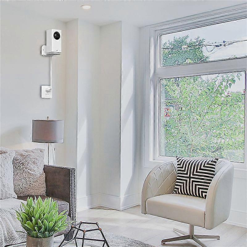 Multifunctional Camera Wall Mount for Pan White