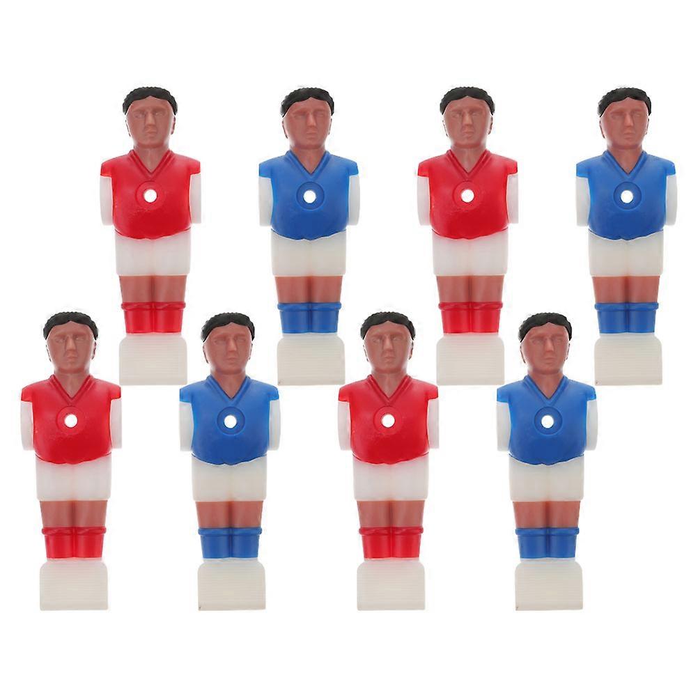 Foosball Player Statues Plastic Table Soccer Figures for Playing 16Pcs