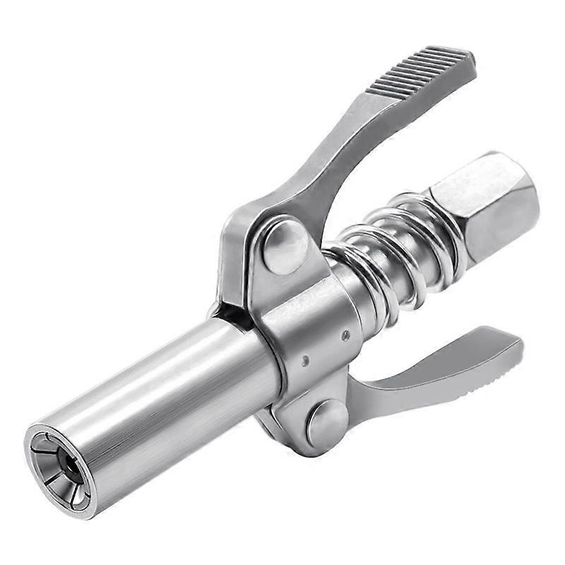Double Handle Grease Nipple Coupler Quick Lock Release Ends Couplers