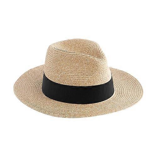 Beechfield Straw Lightweight Fedora