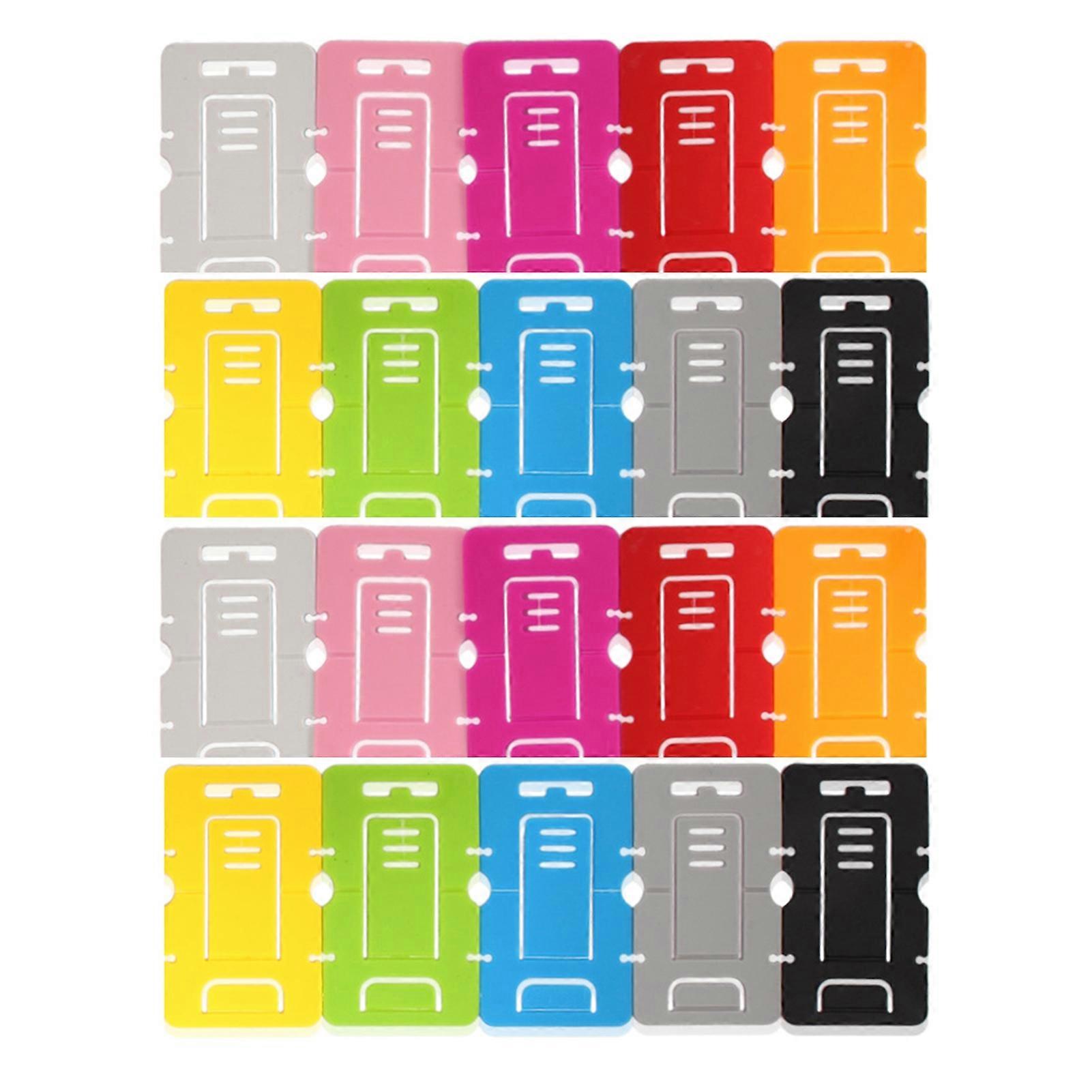 20Pcs Card Type Phone Holder Adjustable Folding Universal Desktop Lazy Bracket