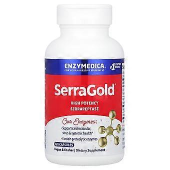 Enzymedica, SerraGold, High Potency Serrapeptase, 120 Capsules