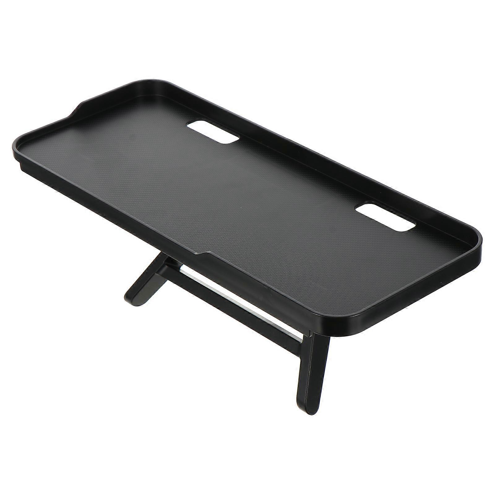Computer Screen Shelf for Storage Stand Adjusted Black ABS Material