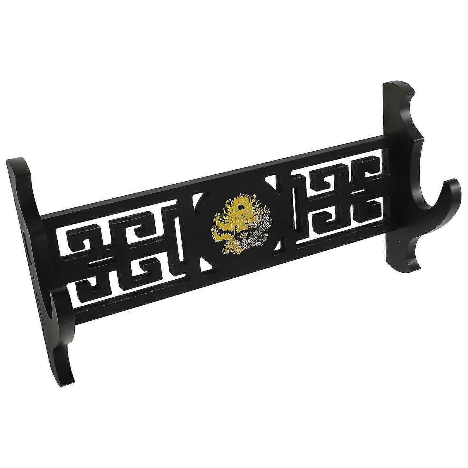 Träsvärdställ Hållbar svärdhållare för väggmontering
