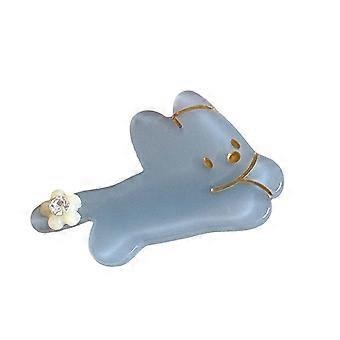 Acetate Plate Hair Clasp – Adorable & Lightweight – for Gifts & Play – Keeps Broken Hair Neat All Day