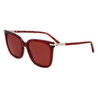 Salvatore Ferragamo SF2037S 616 Full Rim  Women Square Sunglasses UV3 Original
