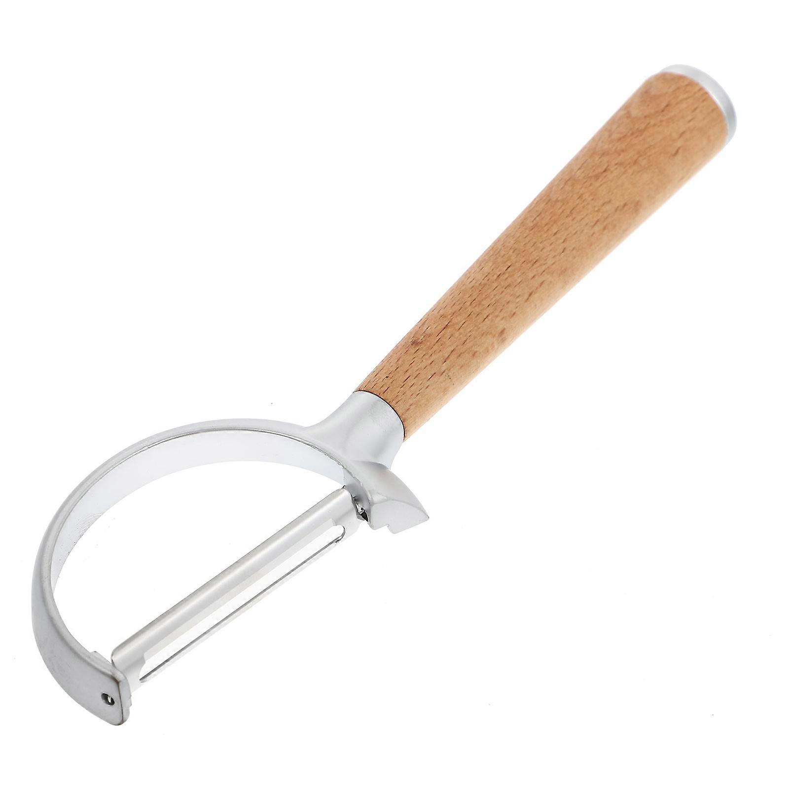 Kitchen Fruit with Beech Wood Handle for Vegetable Peeling