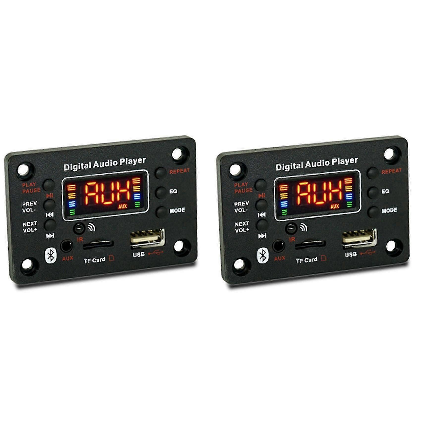 2X Bluetooth Module Car Audio Mp3 Decoder Bluetooth Mp3 Decoder Board Power Amplifier Board External Microphone Function