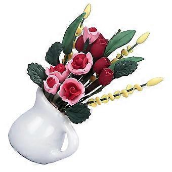Plantas em miniatura, miniaturas para decoração de casa de bonecas, itens em miniatura, acessórios para casa de bonecas.