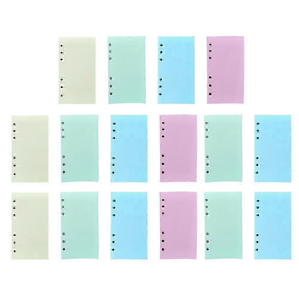 Colorful A6 Refill Paper for Notebook with 160 Sheets Replacement Set