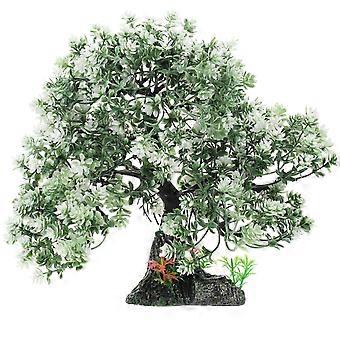 Plante aquatique artificielle Aquarium Aquarium Décoration d’arbre Simulation Arbre Décor