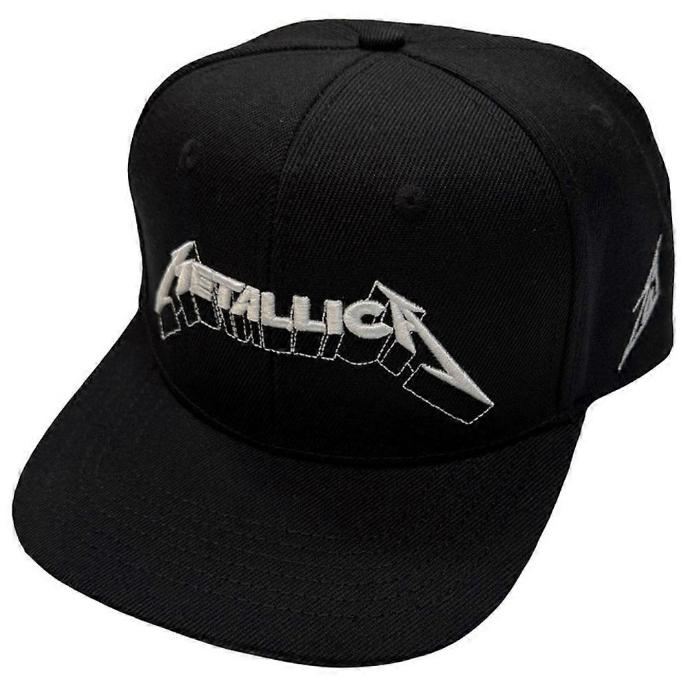 Metallica 3D M Band Logo Snapback Cap