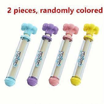 Syringe Water Gun Set for Summer Beach Pool Party, 2-Pack Water Sprinkler Toy with Random Colors