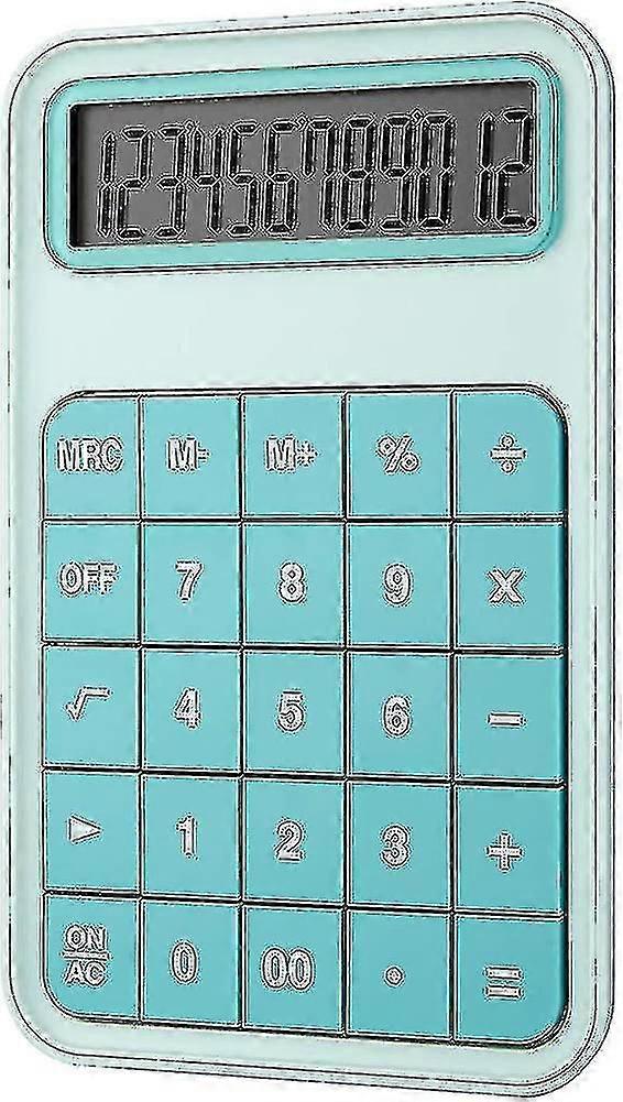 Standard Function Desktop Calculator, 12 Digit Large Screen Lcd Calculator