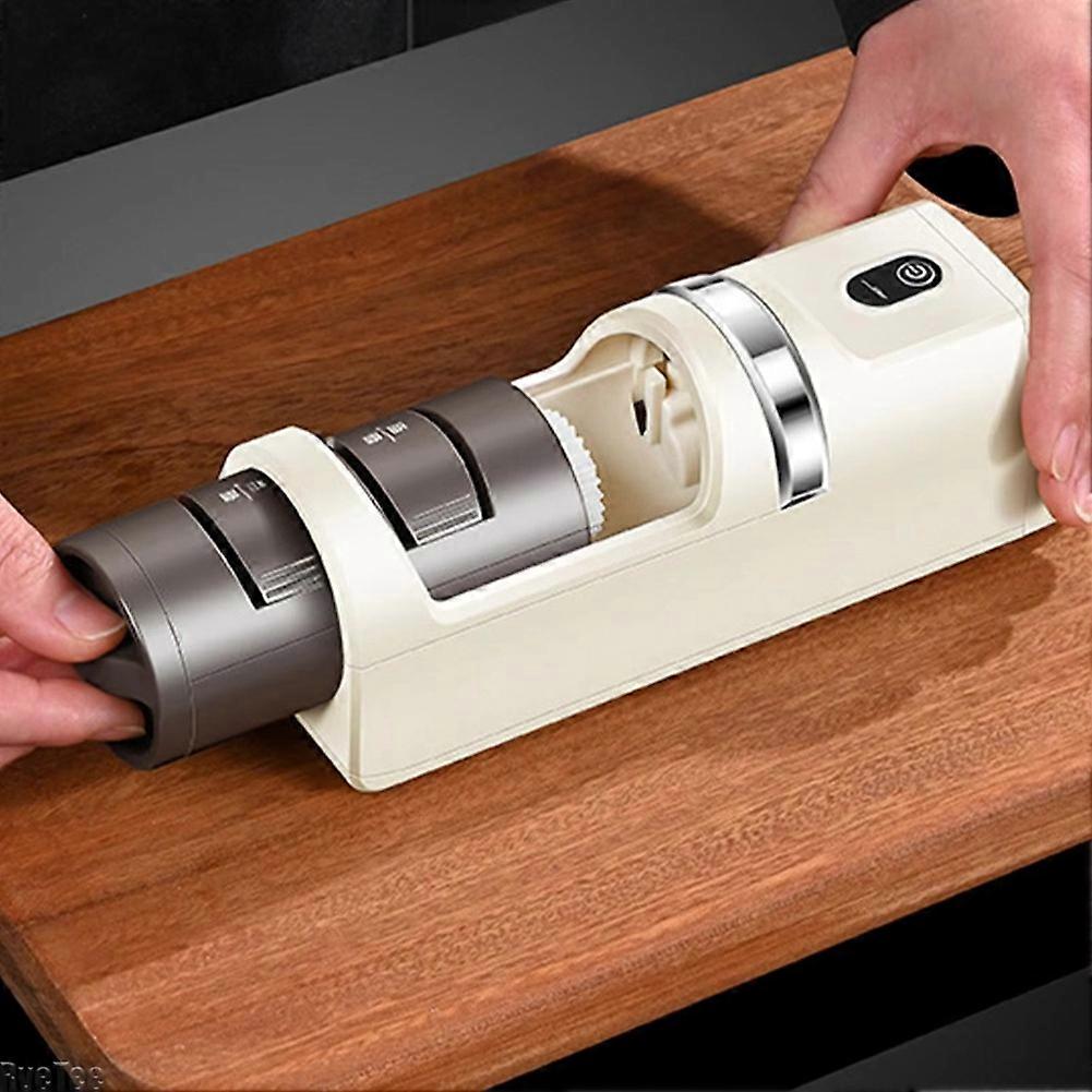Electric Knife Sharpener Multifunctional Automatic Professional 4 Gears Abrasive Tools Accessories