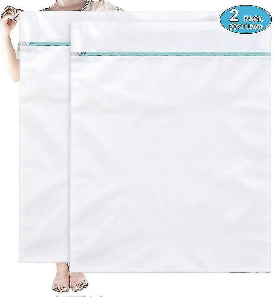 2pcs Extra Large Honeycomb Mesh Laundry Bag Net Fabric Durable