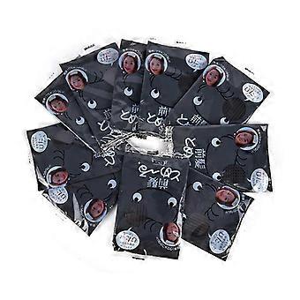 10Pcs Ornament Magic Tape Fringe Hair Bang Patch Stick Front Bangs Grip Holder