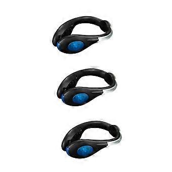6pcs LED Running Lights USB Rechargeable Waterproof Clip On Safety Light for Night Sports