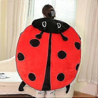 100cm tragbares Insekt Plüschtiere Marienkäfer gefülltes Kissen lustige Party Cosplay Puppe ausgestopft weicher Plüsch
