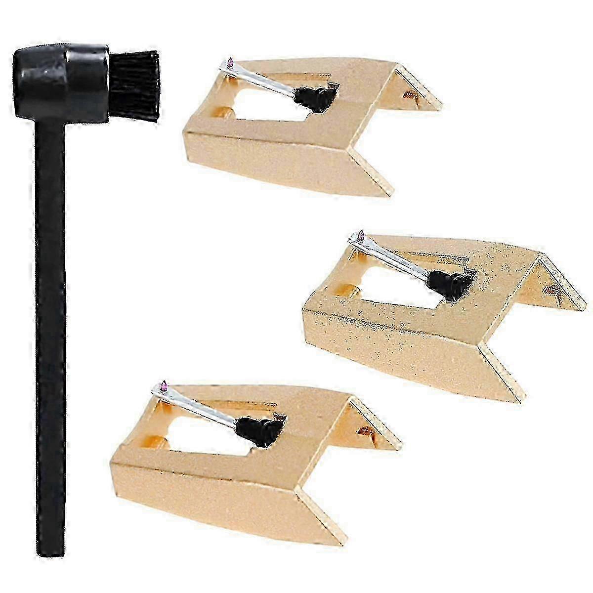 3 Pack Diamond Record Player Needle Replacement