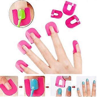 26 Pcs Stainless Steel Nail Forms Set for Acrylic Nail Extension, Reusable Precision Shaping Tools