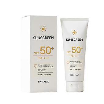 2pcs Light-transparent Sunscreen, Light and Hydrating Texture for Summer Outdoor Facial Skin