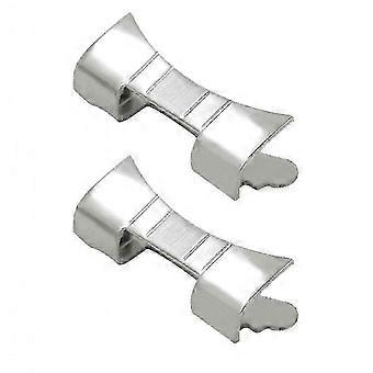 Curved End Links compatible with 192022222324mm Wristwatch Band Strap 2 Pieces