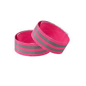 2PCS Running Reflecterende Armbanden voor Pols Enkel Been LED Reflector Armband Nacht Fietsen Veiligheidslicht Tape Led Armband Riem