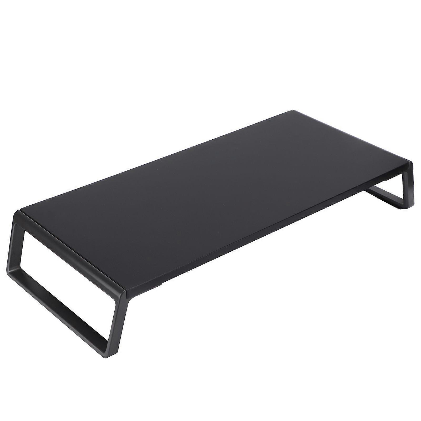 Monitor Stand Riser Black Ergonomic Keyboard Storage Laptop Computer Desktop Shelf