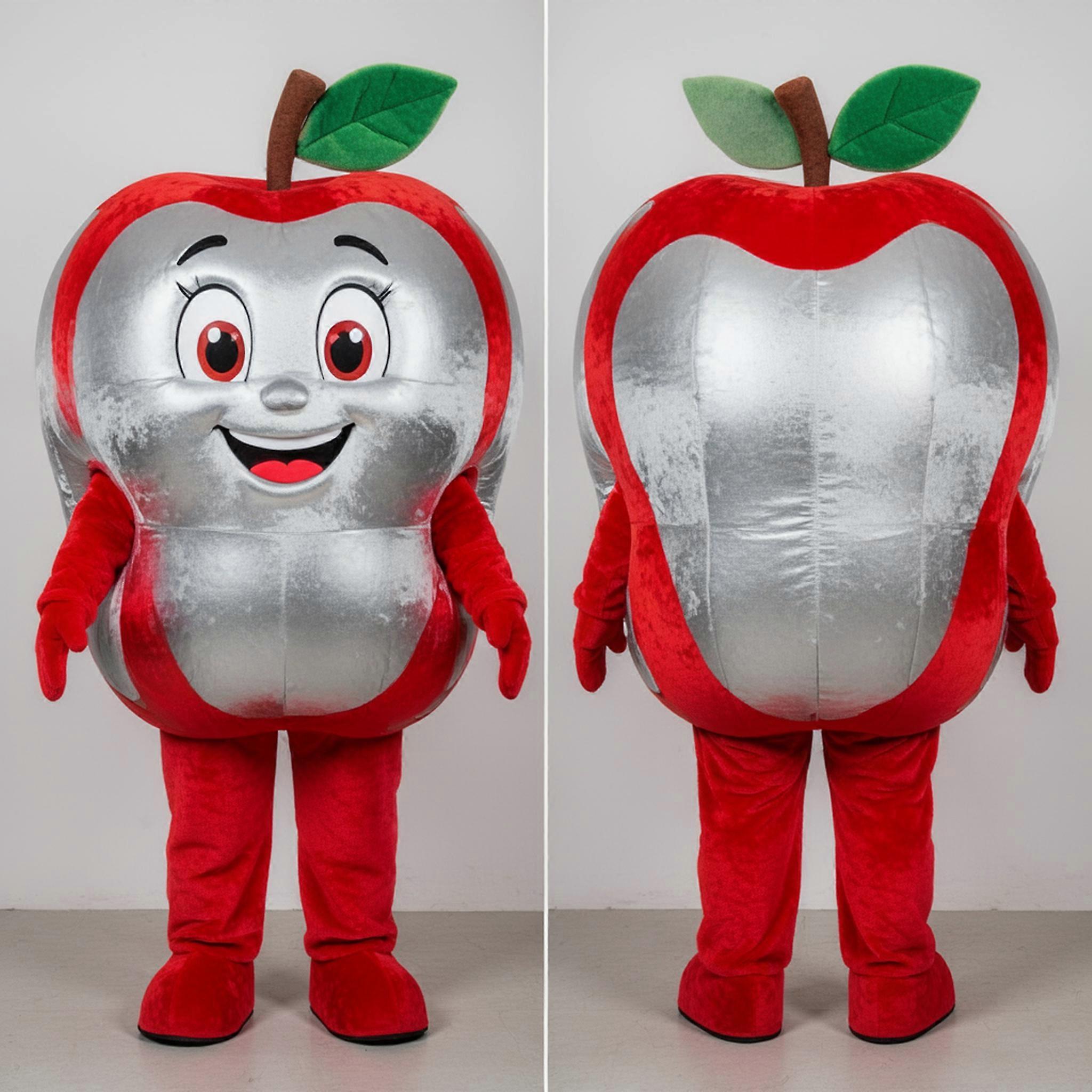 MASTICOT Crimson Round Apple Mascot