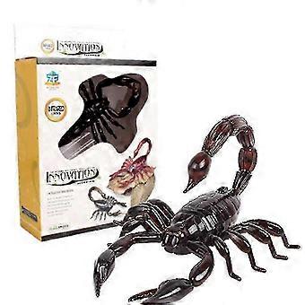 Remote Control Scorpion Toy with Glowing Eyes for Pets and Kids - Realistic Crawling Prank Bug