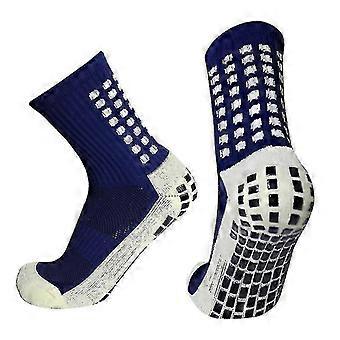 Chaussettes de football antidérapantes en coton pour hommes