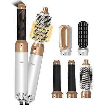 5-in-1 Ionic Hair Dryer Brush, Auto-Wrap Curling Styling Tool