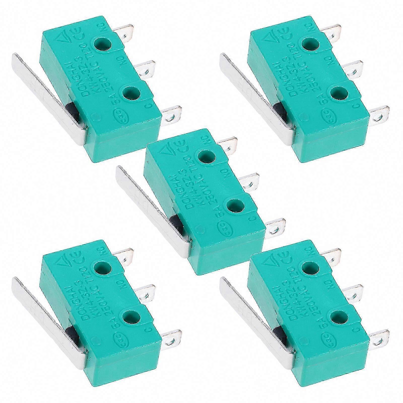 Micro Switch 5Pcs Precision Travel Limit Green Kw4- -3