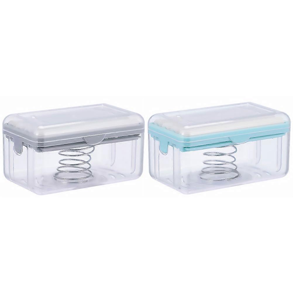 Soap Boxes Multi-Function for Storage Use 4Pcs Assorted Colors