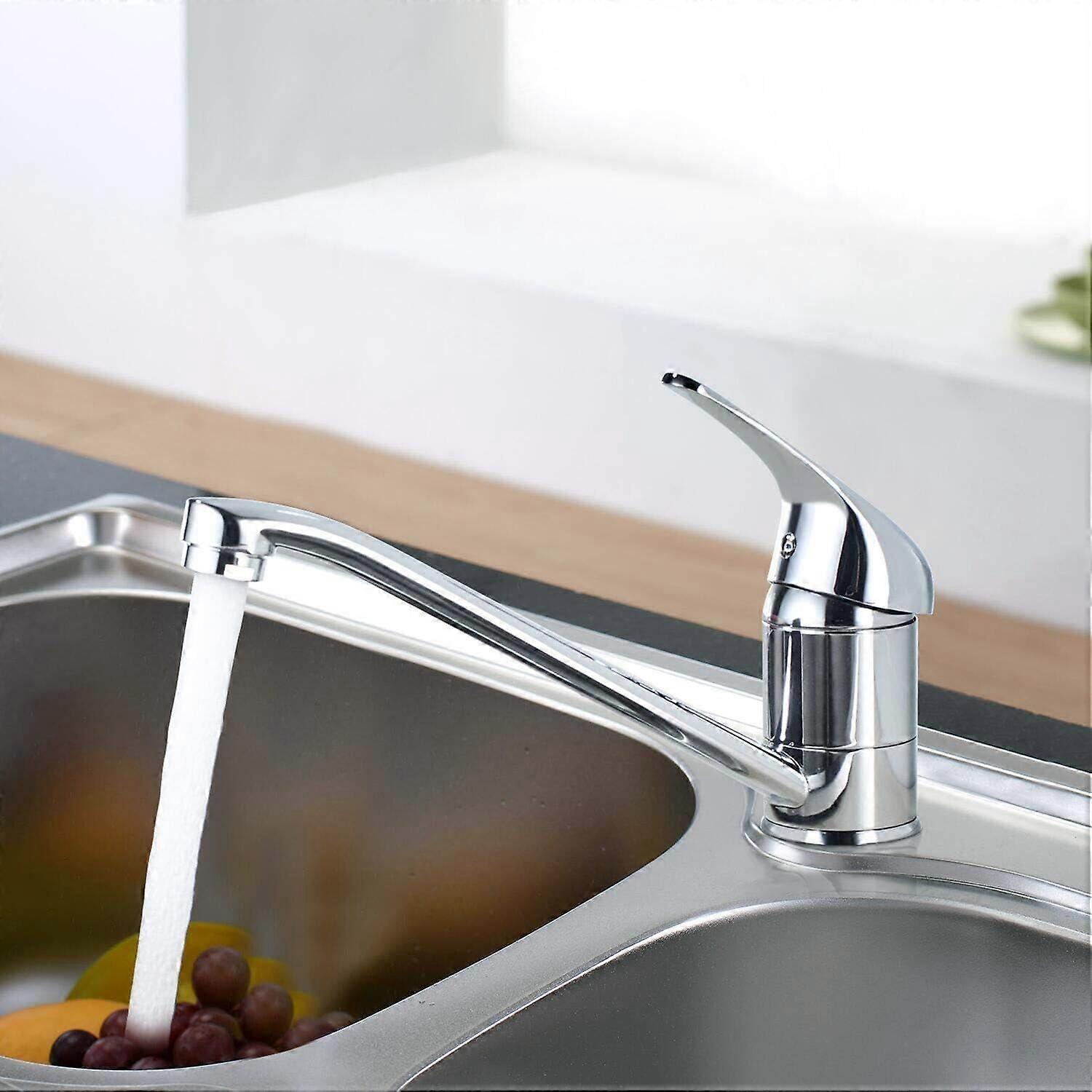 Swivel Solid Brass Kitchen Faucet 360 Rotatable