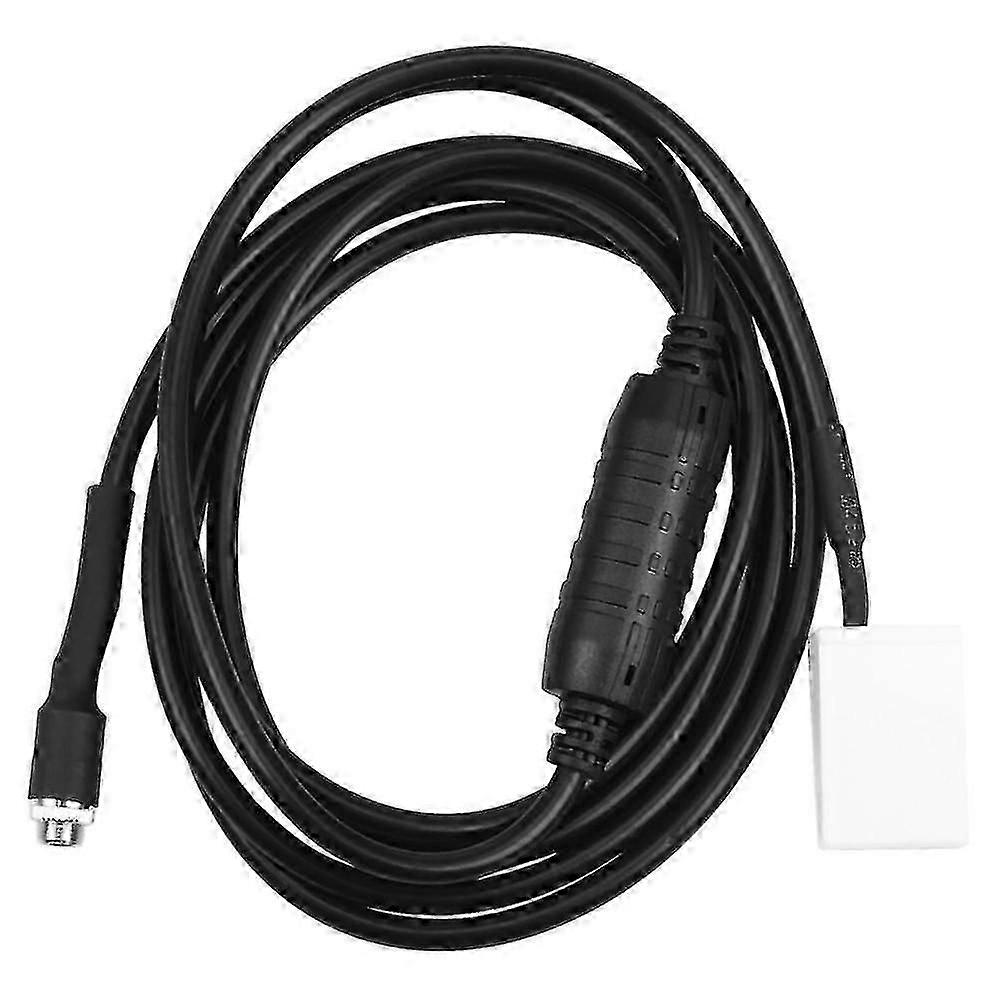 Car Aux Audio Cable Connector With Resistor 1.5m 12 Pin For E60 E61 E63 E64 E65 E66 E81 E82 E83 E87