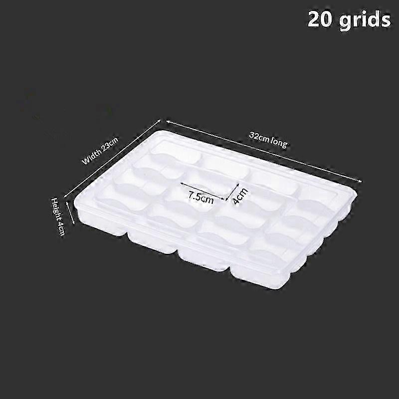 Compartmentalized Refrigerator Dumpling Tray