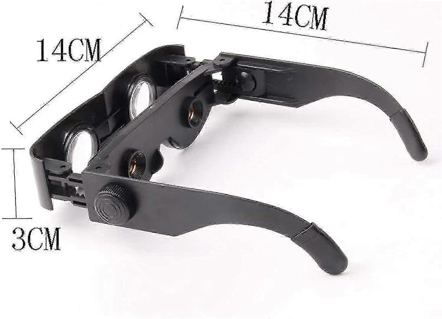 Adjustable Focus Hands-Free Binocular Glasses