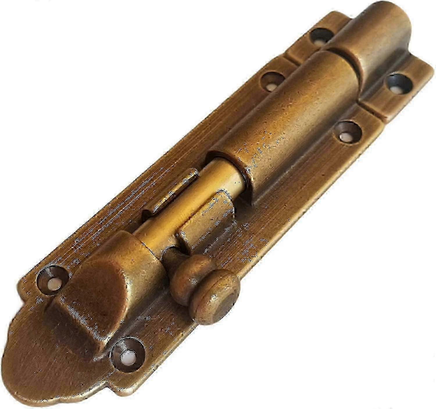 Solid cast brass barrel bolt heavy duty gate sliding door latch lock