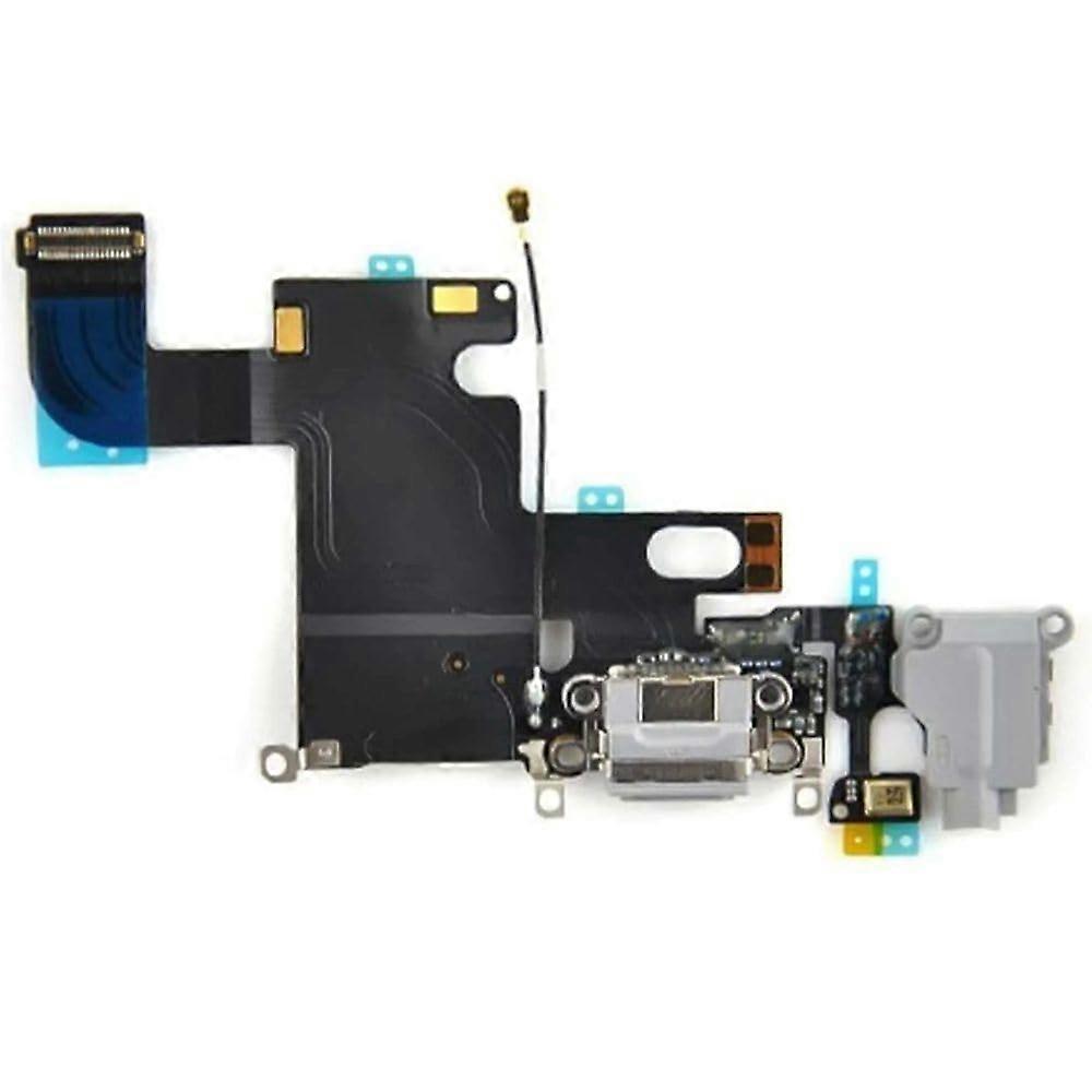 Charging Port Replacement Black Flex Cable Board Assembly with Fast Charging and Data Sync for iPhone 6
