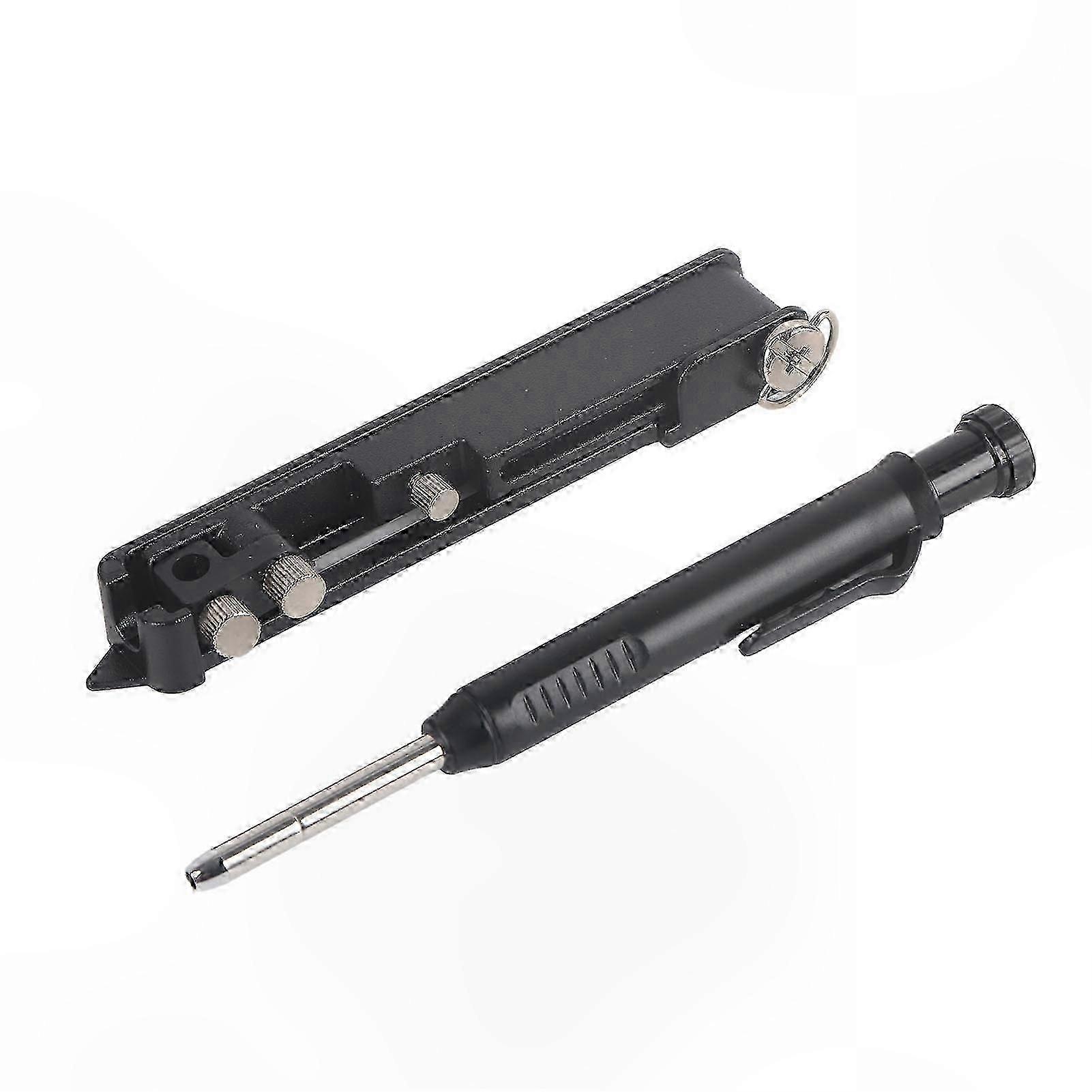 Multi-Function Deep Hole Scriber for Woodworking and Construction Tasks
