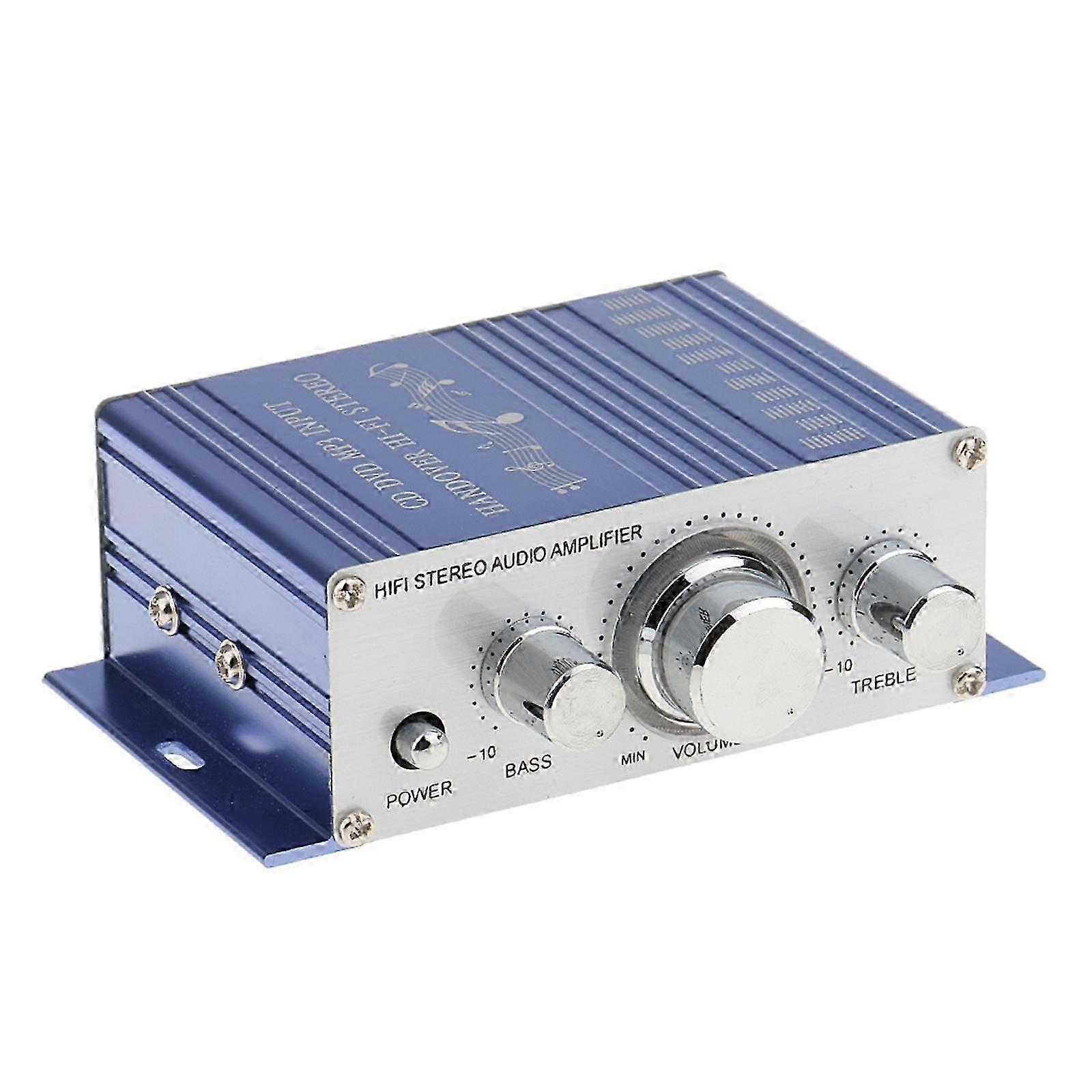 Metal-Bodied Car Stereo Amplifier